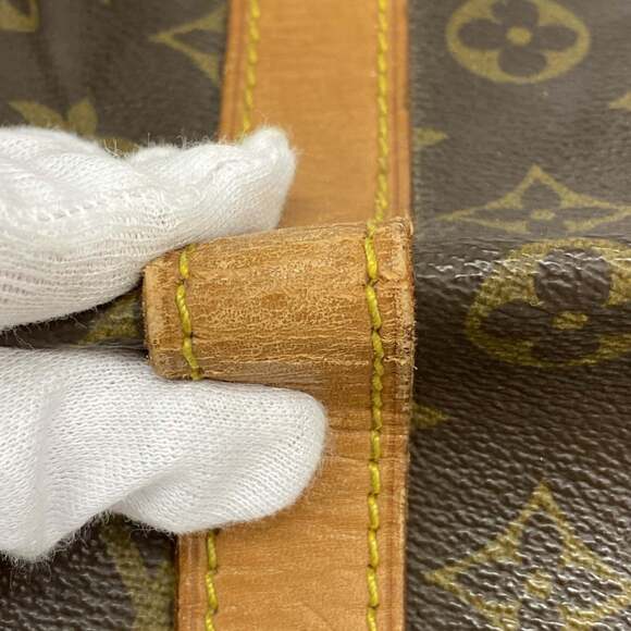 LOUIS VUITTON Brown Monogram Keepall 55 Boston Bag - Picture 6 of 12